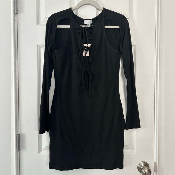 Superdown Black Dress - Picture 4 of 12